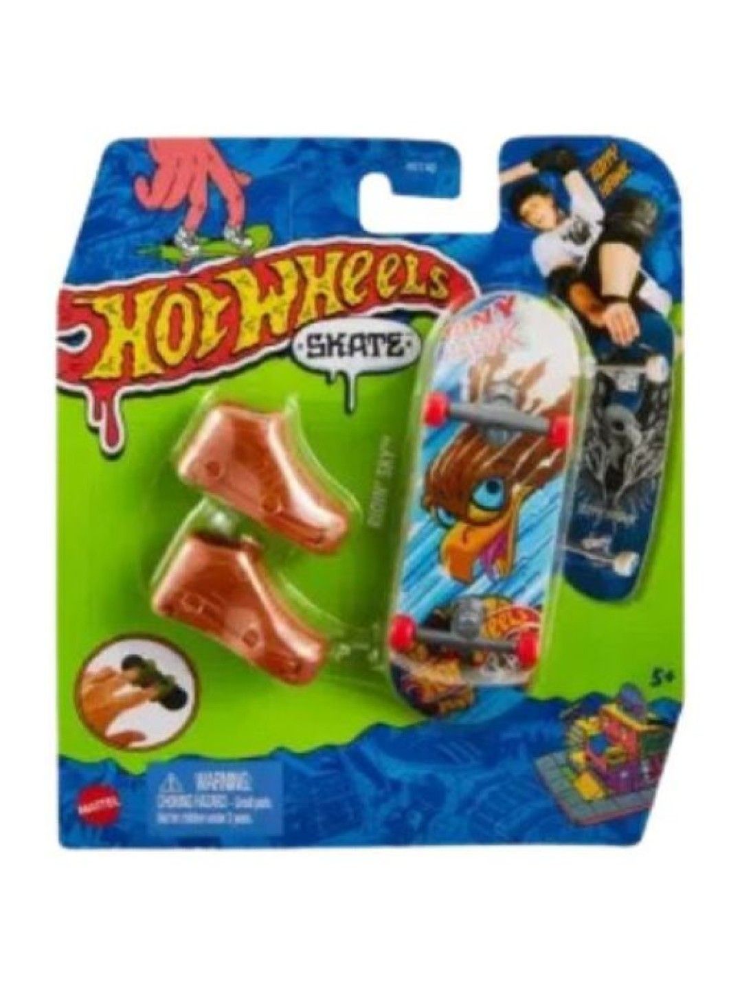 Hot Wheels Skate Finger - Ridin' Sky (No Color- Image 1)