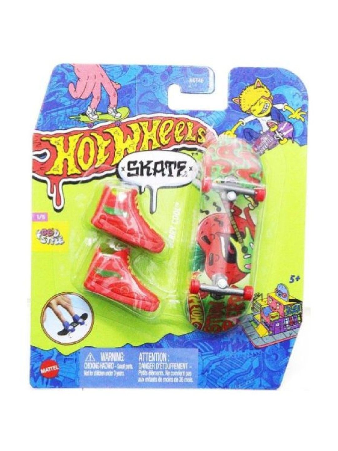 Hot Wheels Skate Finger - Berry Cool (No Color- Image 1)