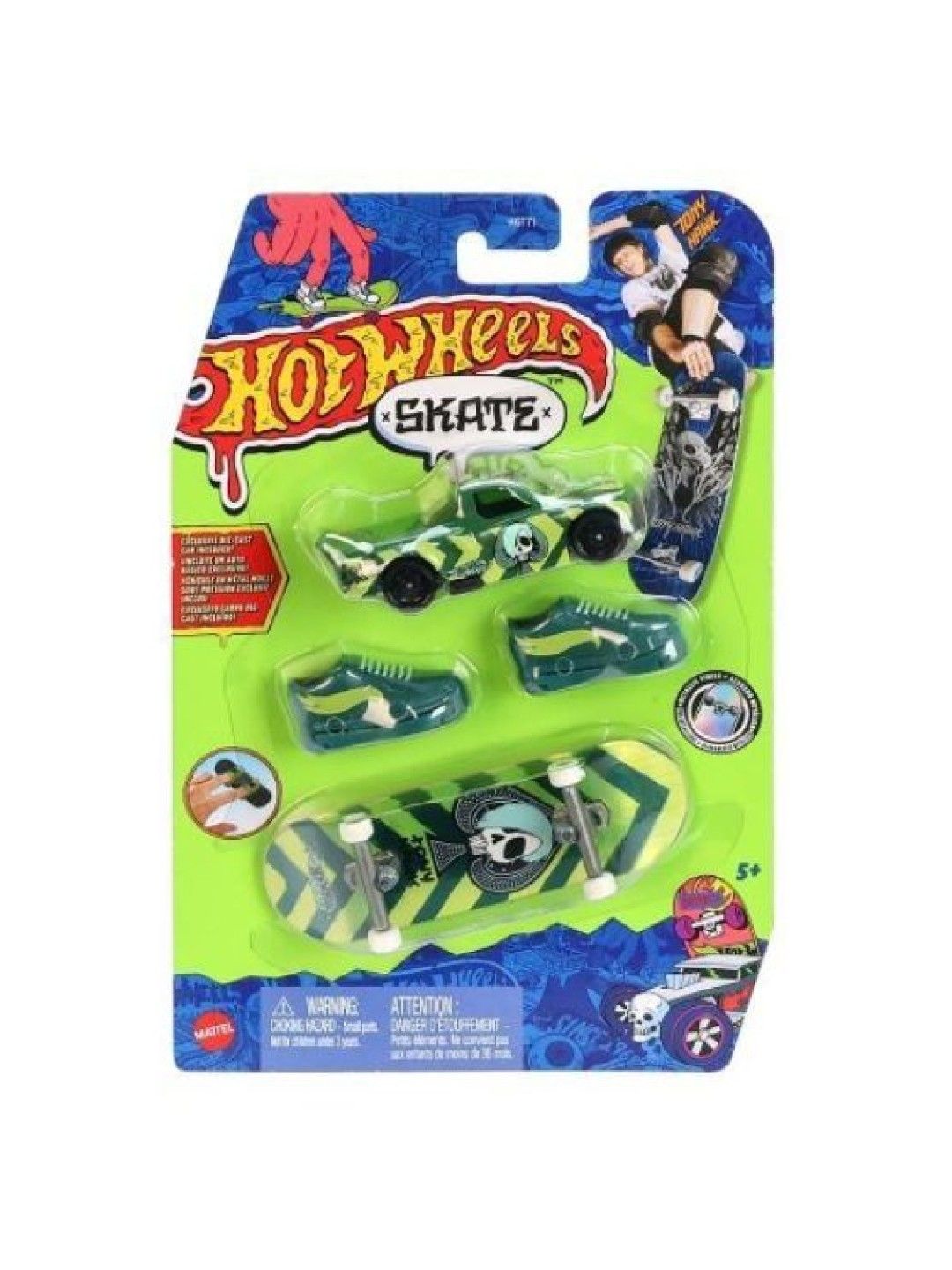 Hot Wheels Skate Tony Hawk Shifters Soldier Grind (No Color- Image 1)