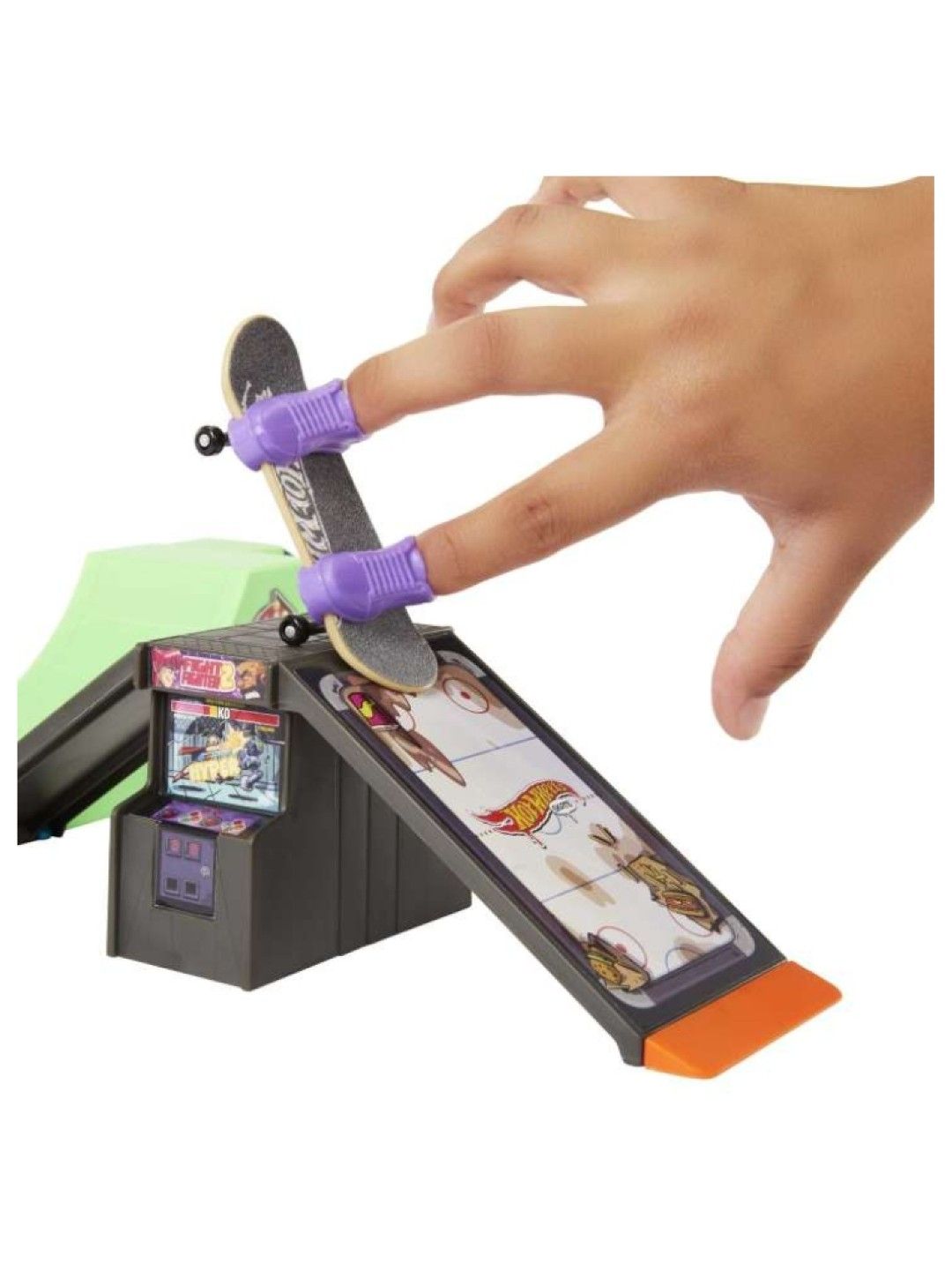 Hot Wheels Skate Arcade Skatepark Playset (No Color- Image 4)
