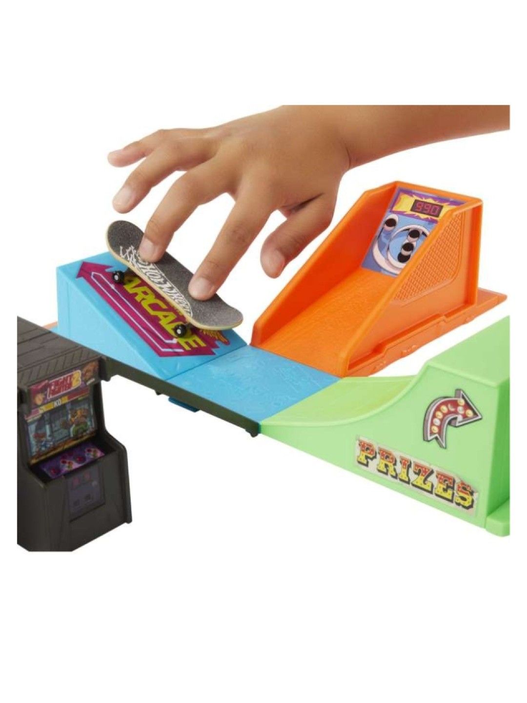 Hot Wheels Skate Arcade Skatepark Playset (No Color- Image 3)