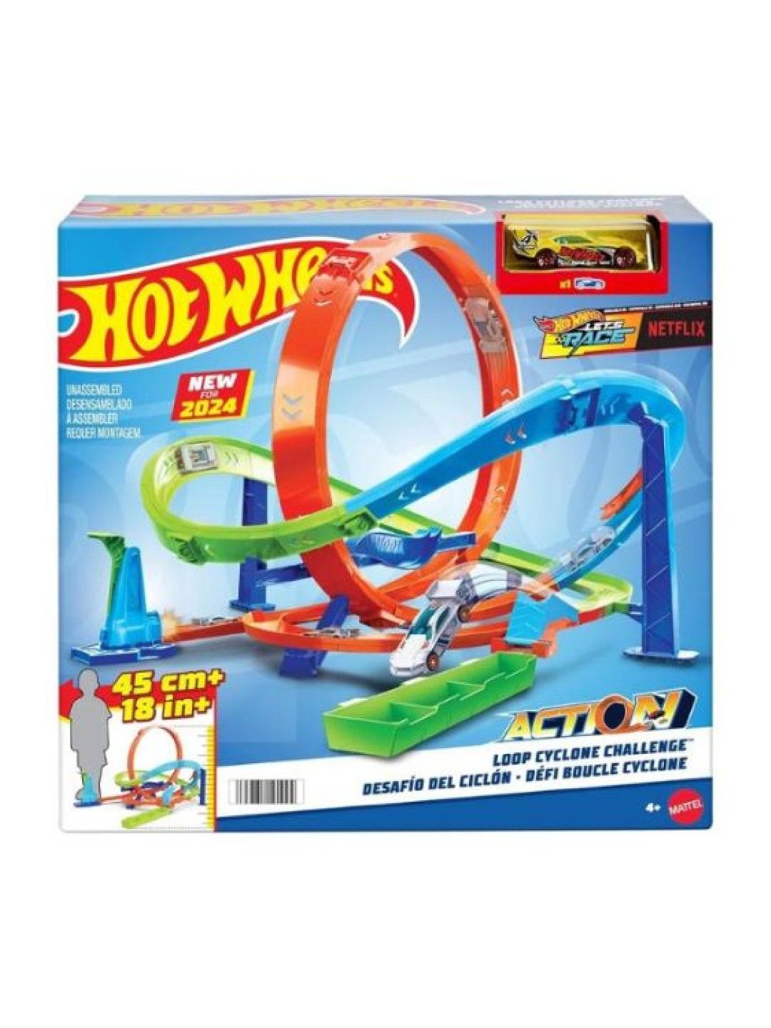 Hot Wheels Action Hyper Loop Extreme (No Color- Image 4)