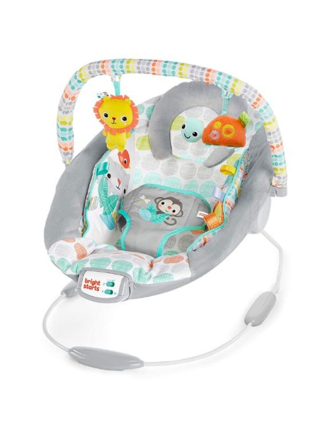 Bright Starts Whimsical Wild Comfy Baby Bouncer Seat
