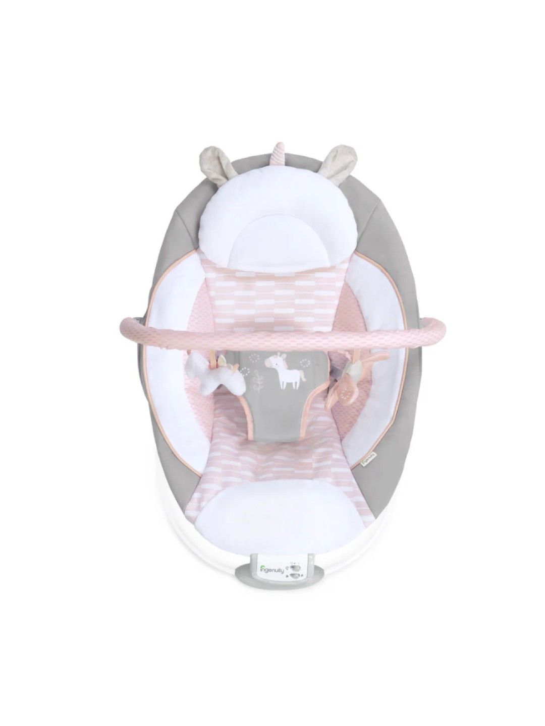 Ingenuity Flora The Unicorn Cradling Bouncer (No Color- Image 2)