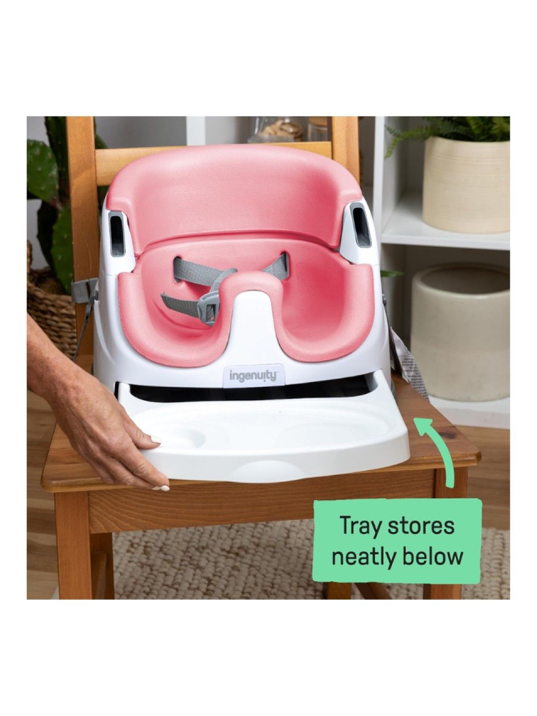 Summer Infant Baby Base 2in1 Seat: Peony (No Color- Image 2)