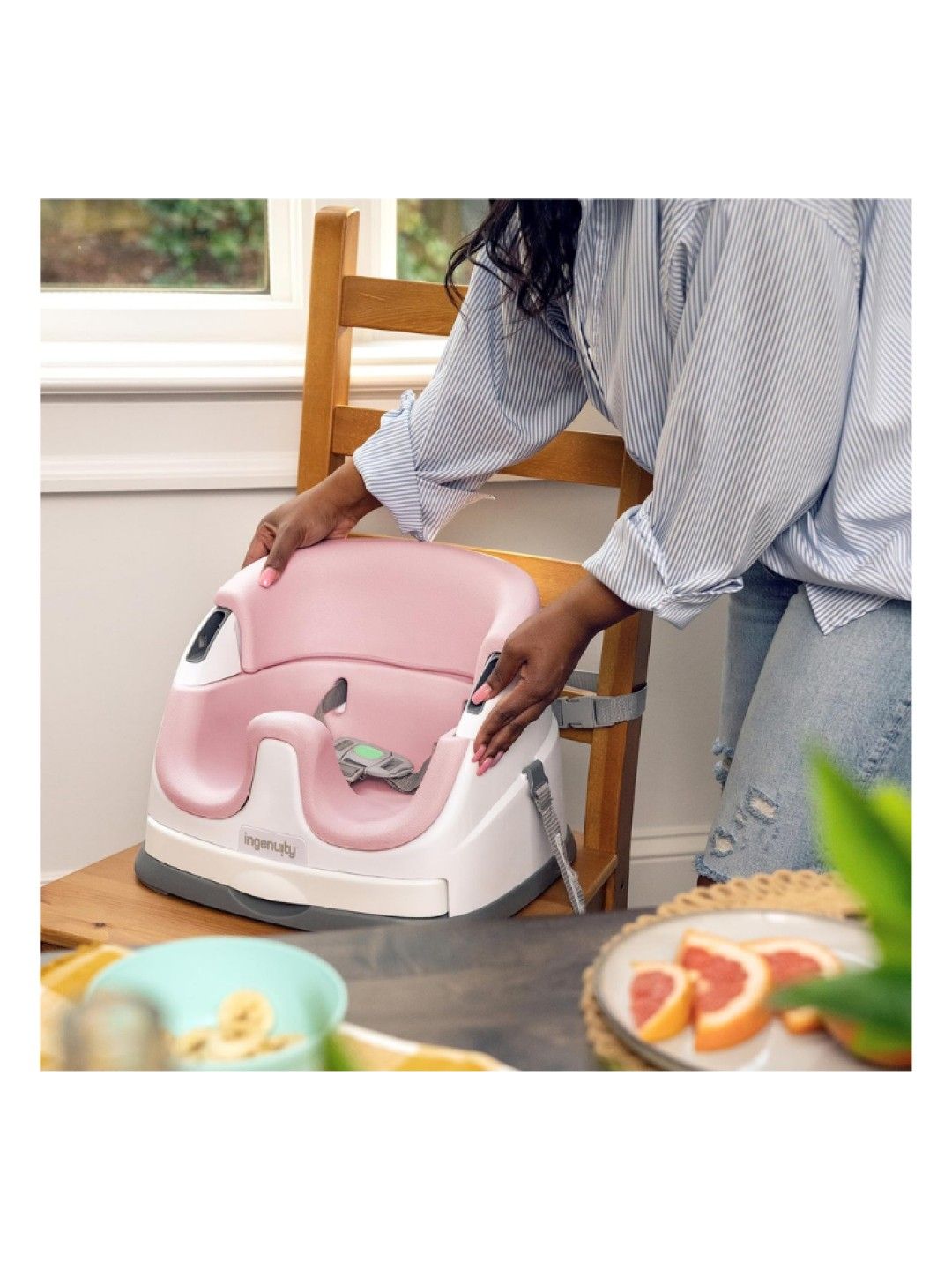Summer Infant Baby Base 2in1 Seat: Peony (No Color- Image 4)