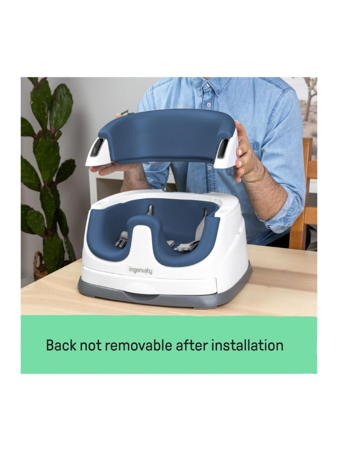 Summer Infant Baby Base 2in1 Seat: Night Sky (No Color- Image 4)
