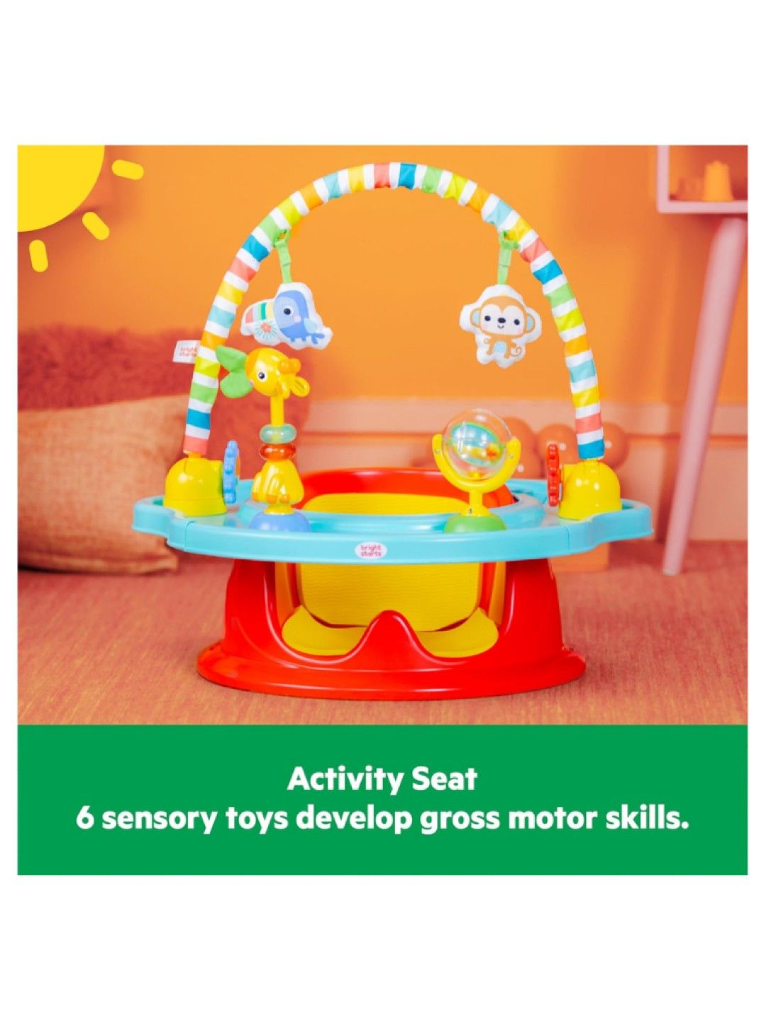 Bright Starts Superseat Playful Paradise 3-In-1 (No Color- Image 2)