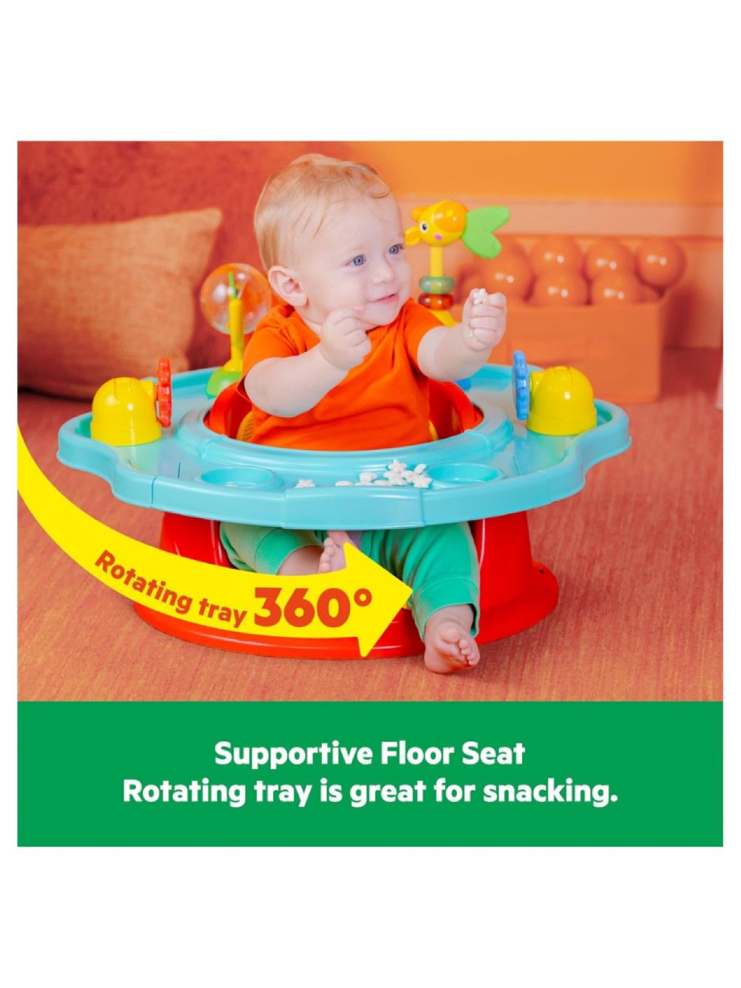 Bright Starts Superseat Playful Paradise 3-In-1 (No Color- Image 3)