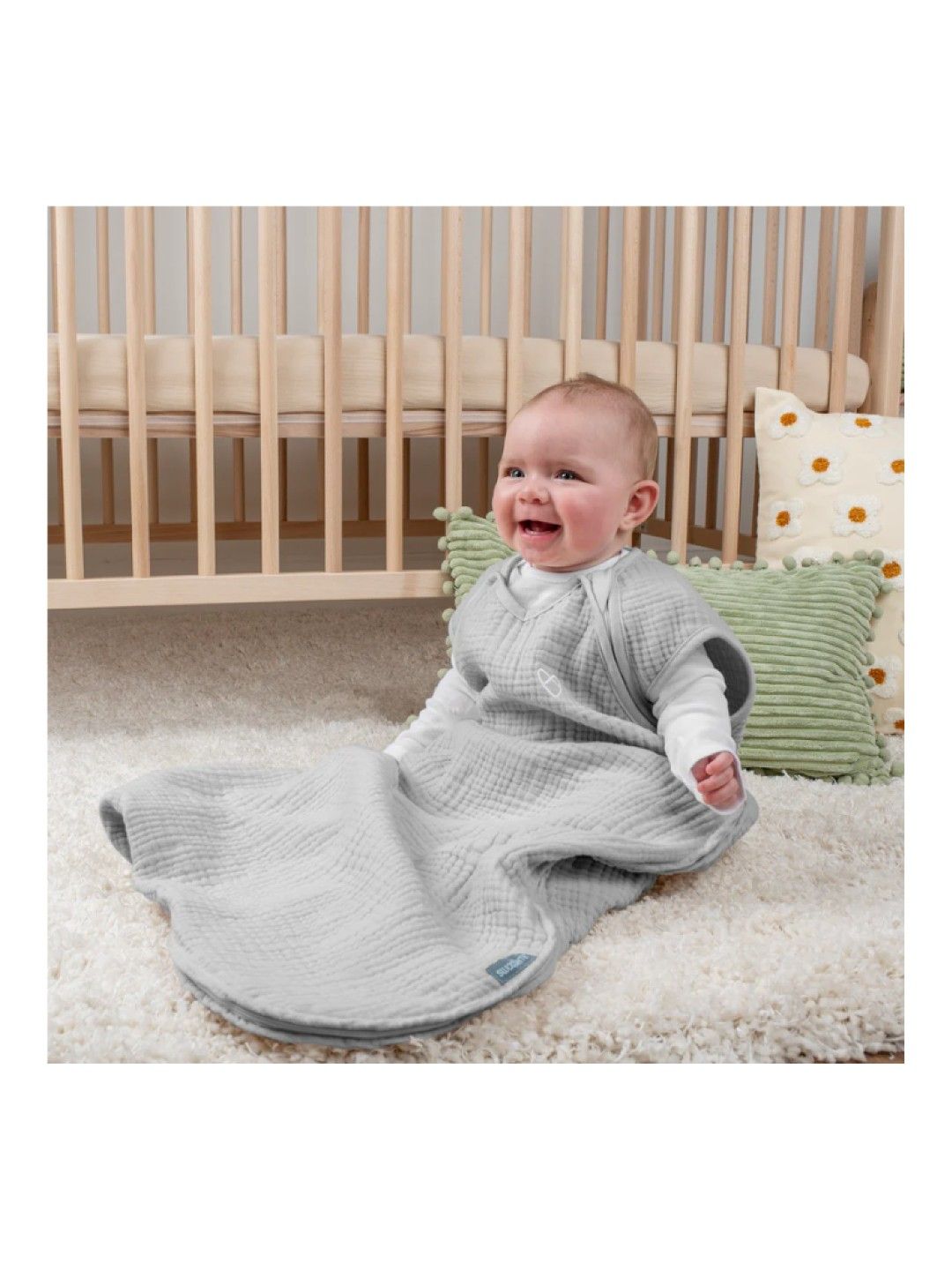 SwaddleMe Night Sack Sleeper - Muslin Moss (No Color- Image 4)