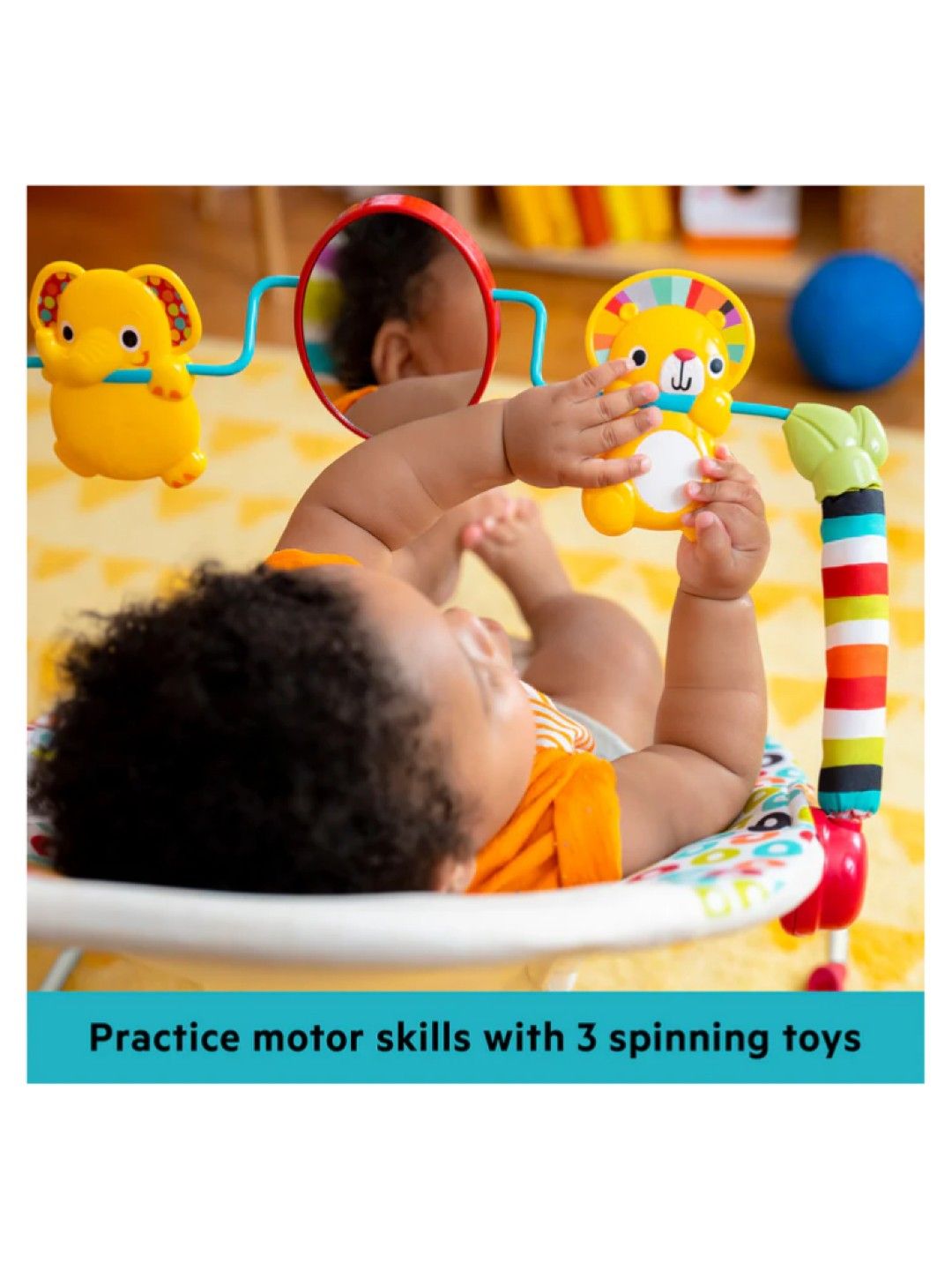 Bright Starts Playful Pinwheel Bouncer (No Color- Image 4)
