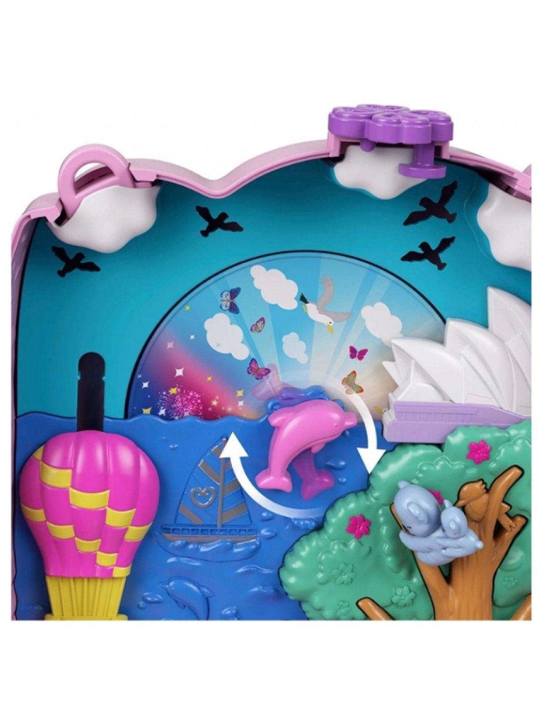 Polly Pocket Large Wearable Purse Compact - Koala Purse (No Color- Image 3)