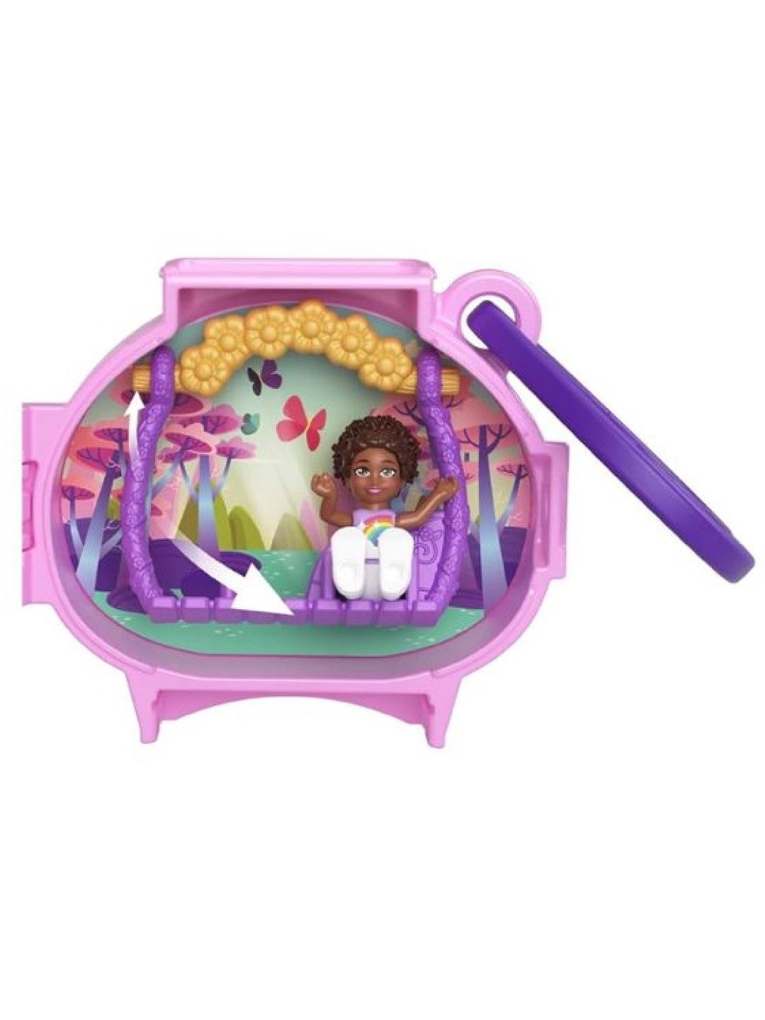 Polly Pocket Pet Connects Stackable Compact - Unicorn (No Color- Image 1)