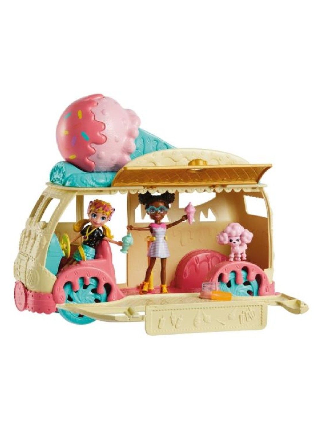 Polly Pocket Ice Cream Truck (No Color- Image 1)