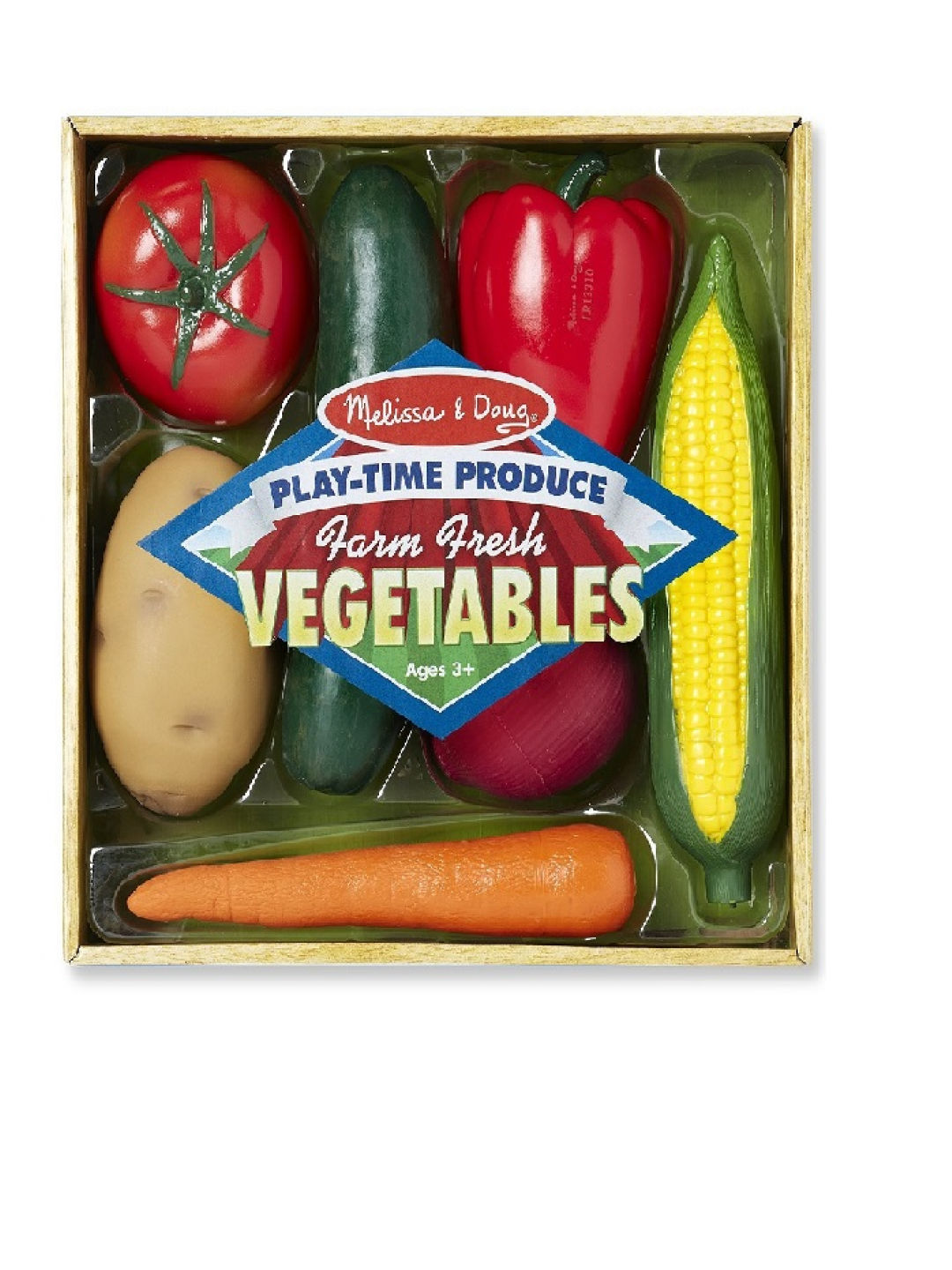 Melissa and Doug Play Time Produce Farm Fresh Vegetables