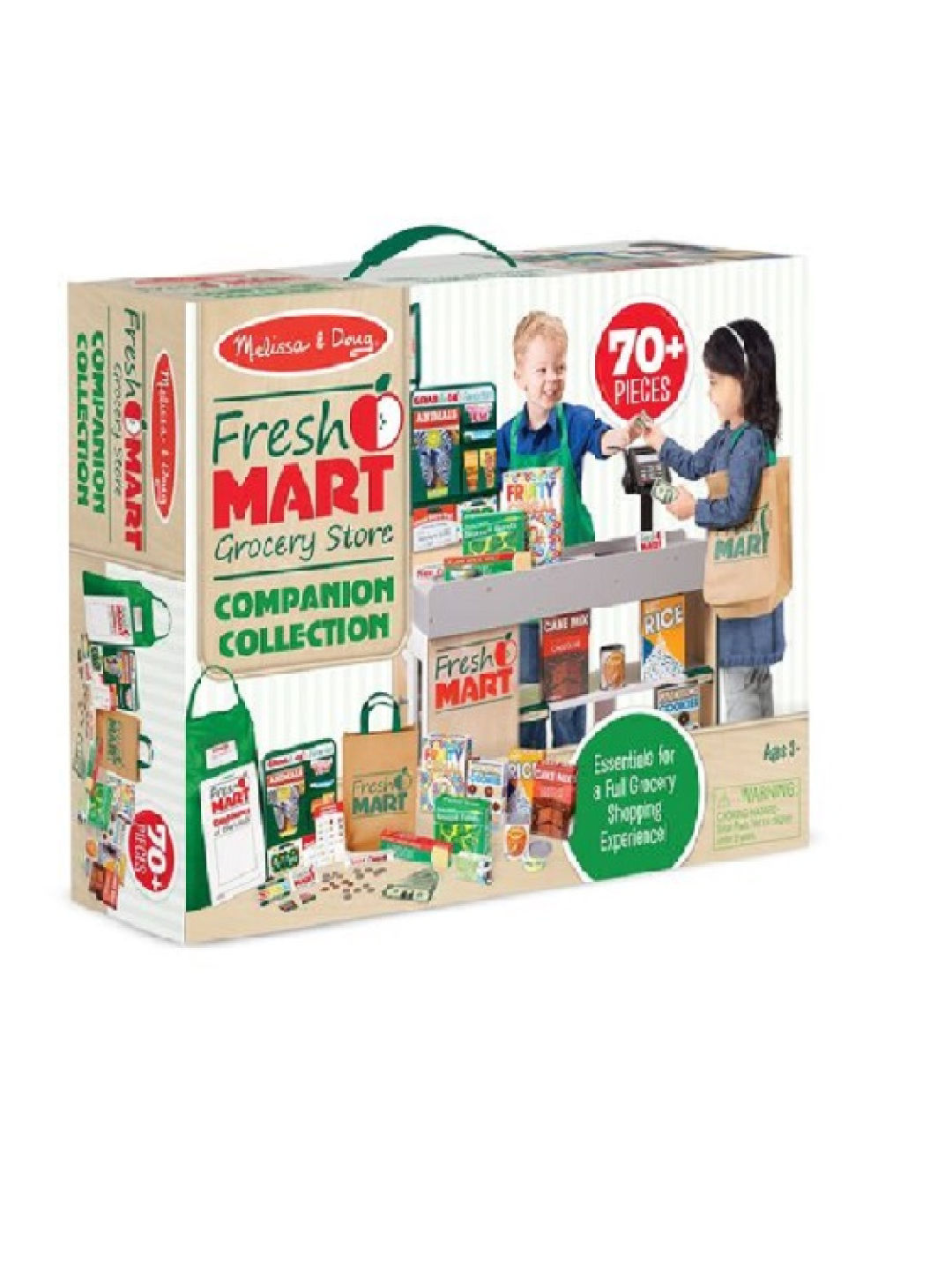 Melissa and Doug Fresh Mart Grocery Store Companion Collection