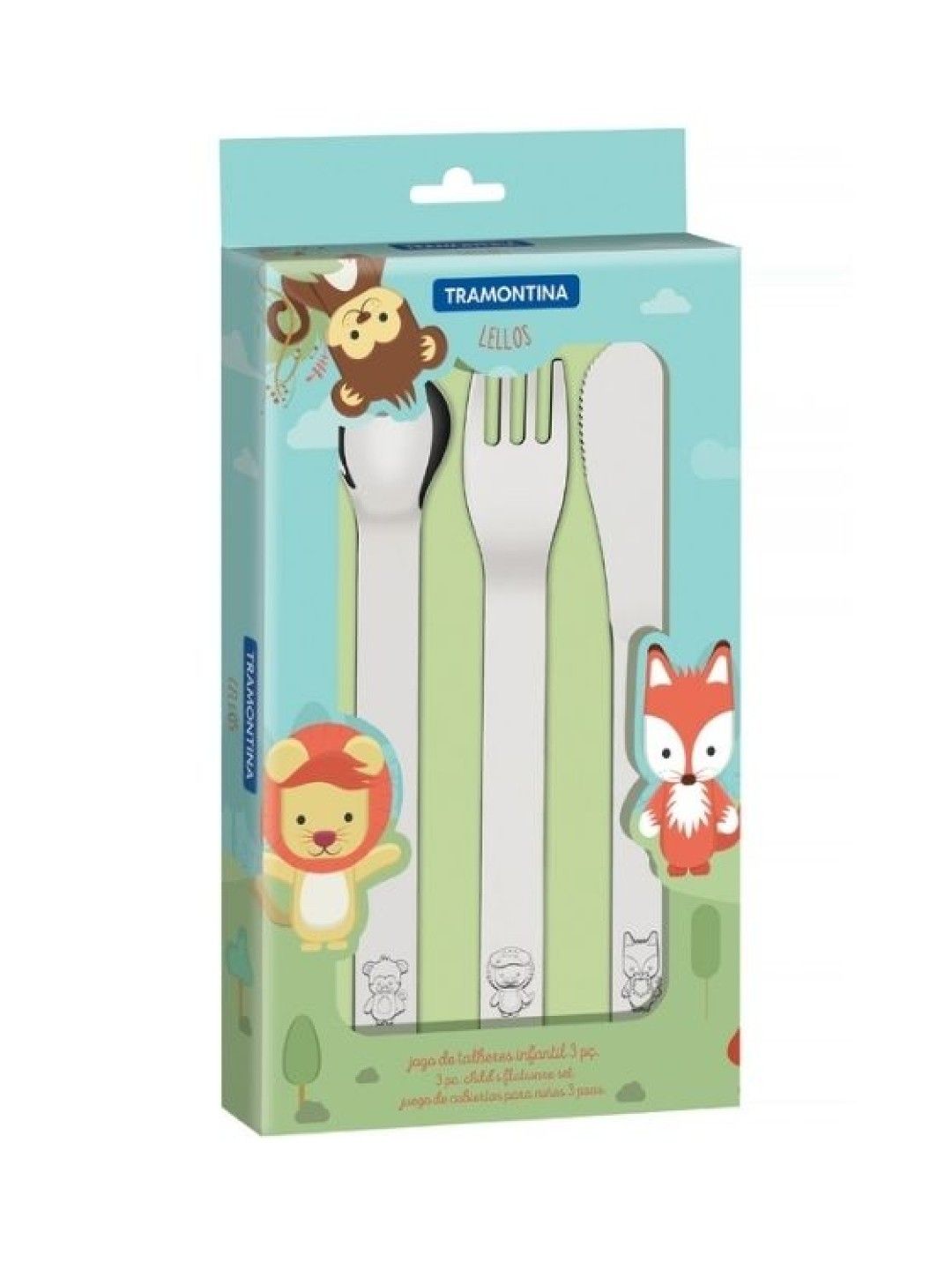 Tramontina Lelos Child Set (3-piece)