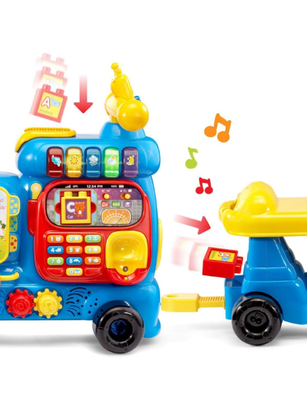 VTech Sit-to-Stand Ultimate Alphabet Train (Blue- Image 3)