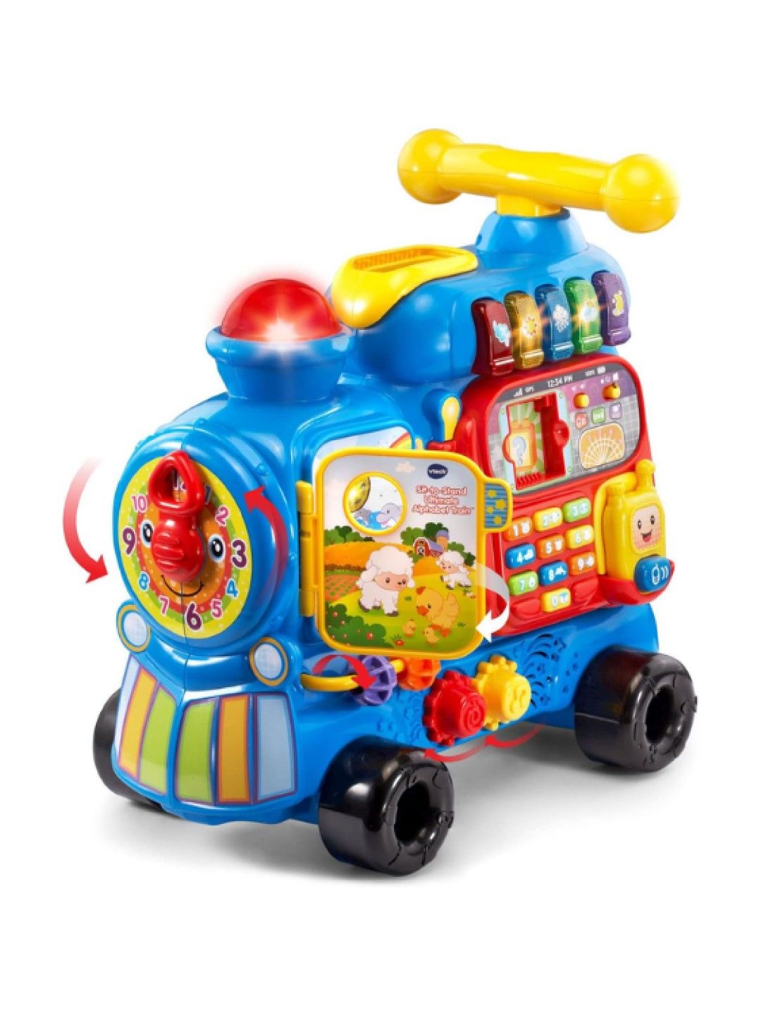 VTech Sit-to-Stand Ultimate Alphabet Train (Blue- Image 4)