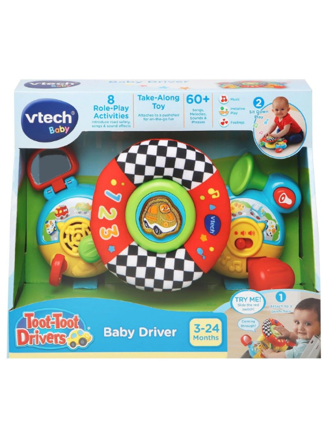 VTech Toot Toot Drivers Baby Driver (No Color- Image 3)