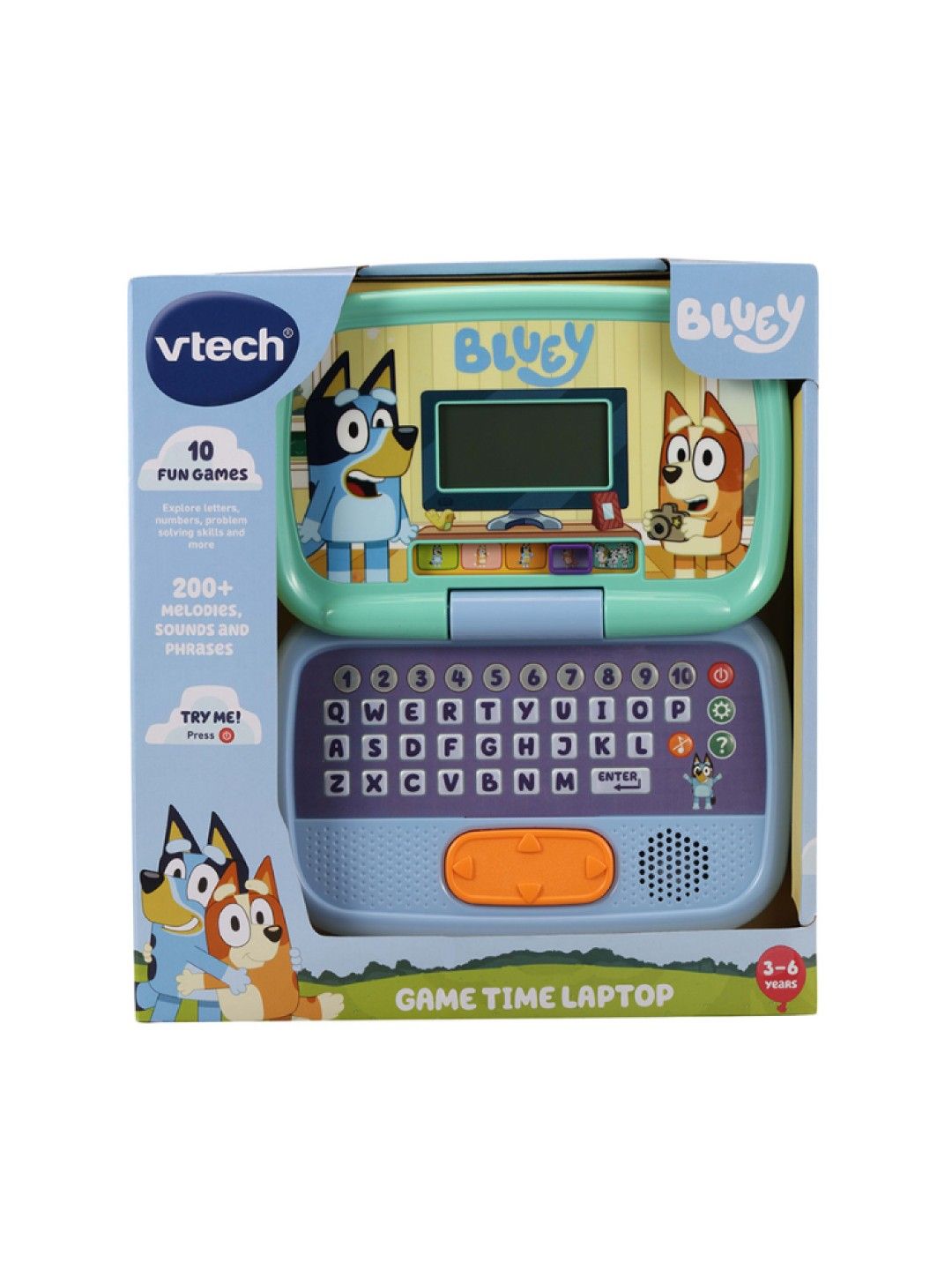 VTech Bluey Game Time Laptop (No Color- Image 3)