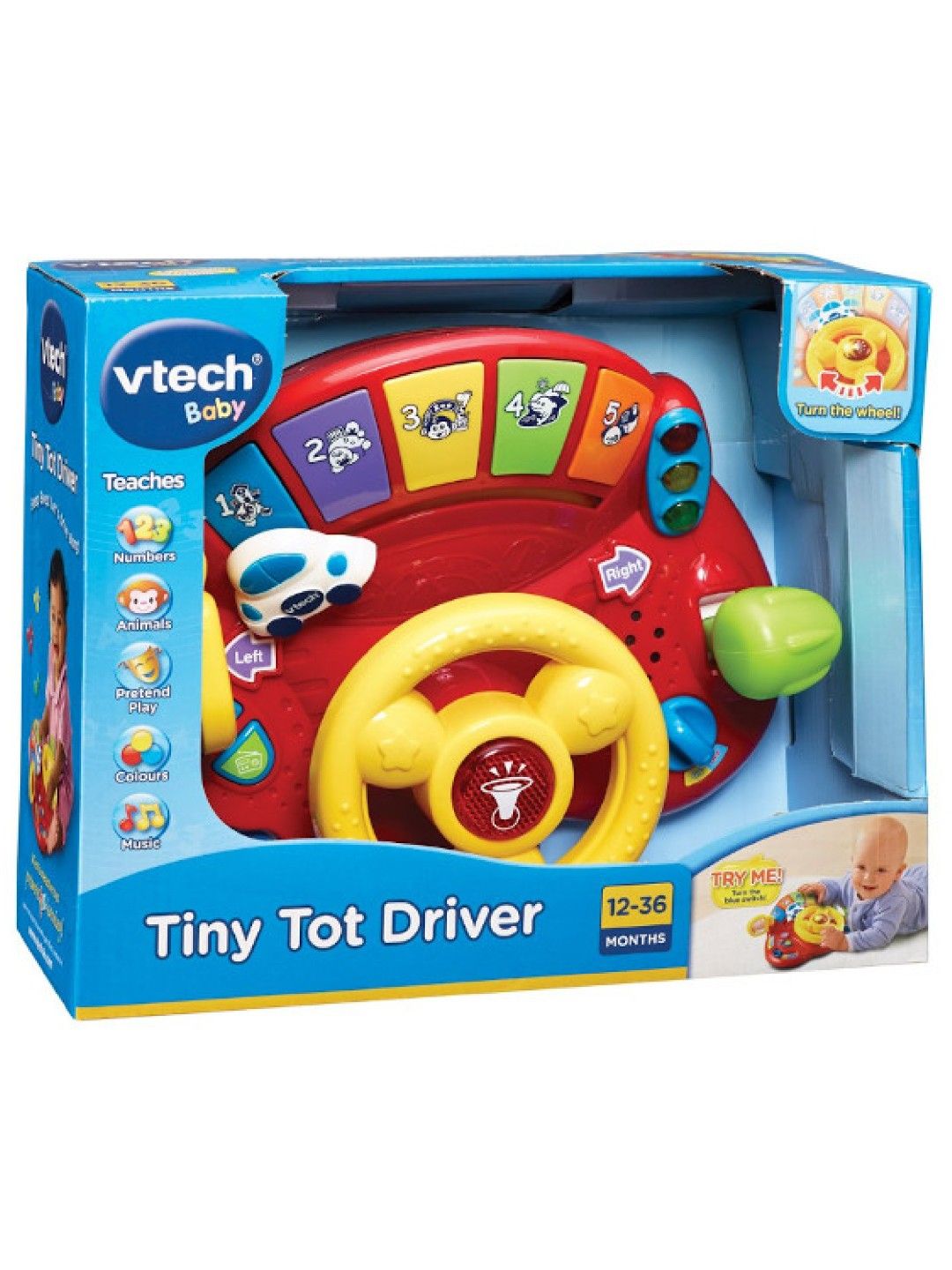 VTech Tiny Tot Driver (No Color- Image 2)