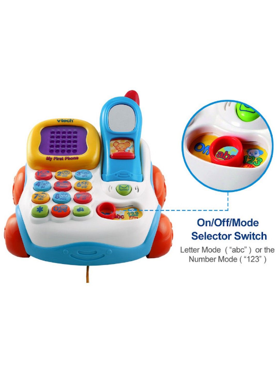 VTech Tiny Talk Light Up Phone (No Color- Image 3)