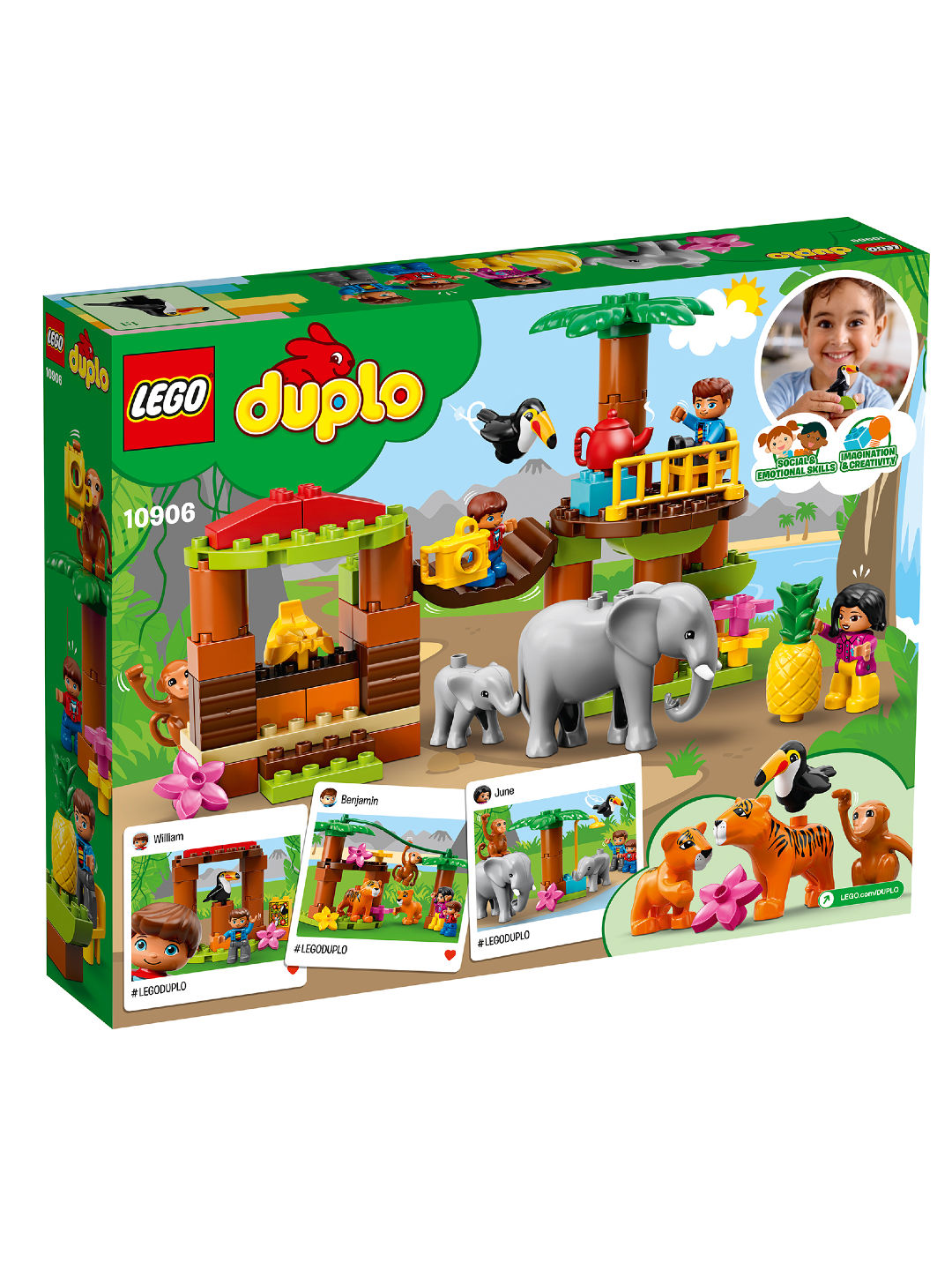 Lego Duplo Tropical Island (No Color- Image 3)