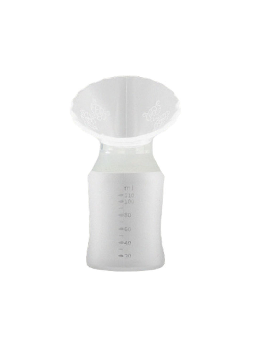 V-coool Silicone Manual Milk Saver Breast Pump with Cover (No Color- Image 2)