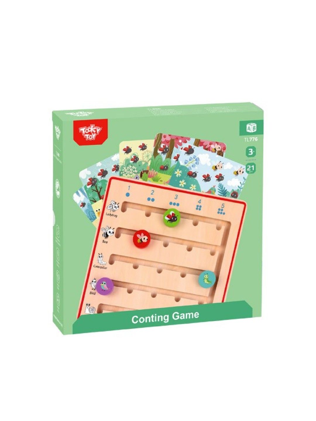 Tooky Toy Counting Game (No Color- Image 1)