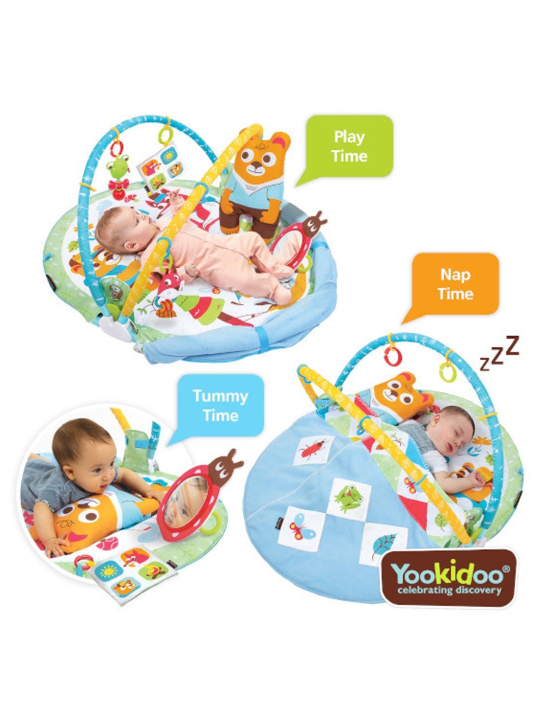 Yookidoo Play ‘N’ Nap Gymotion (No Color- Image 4)