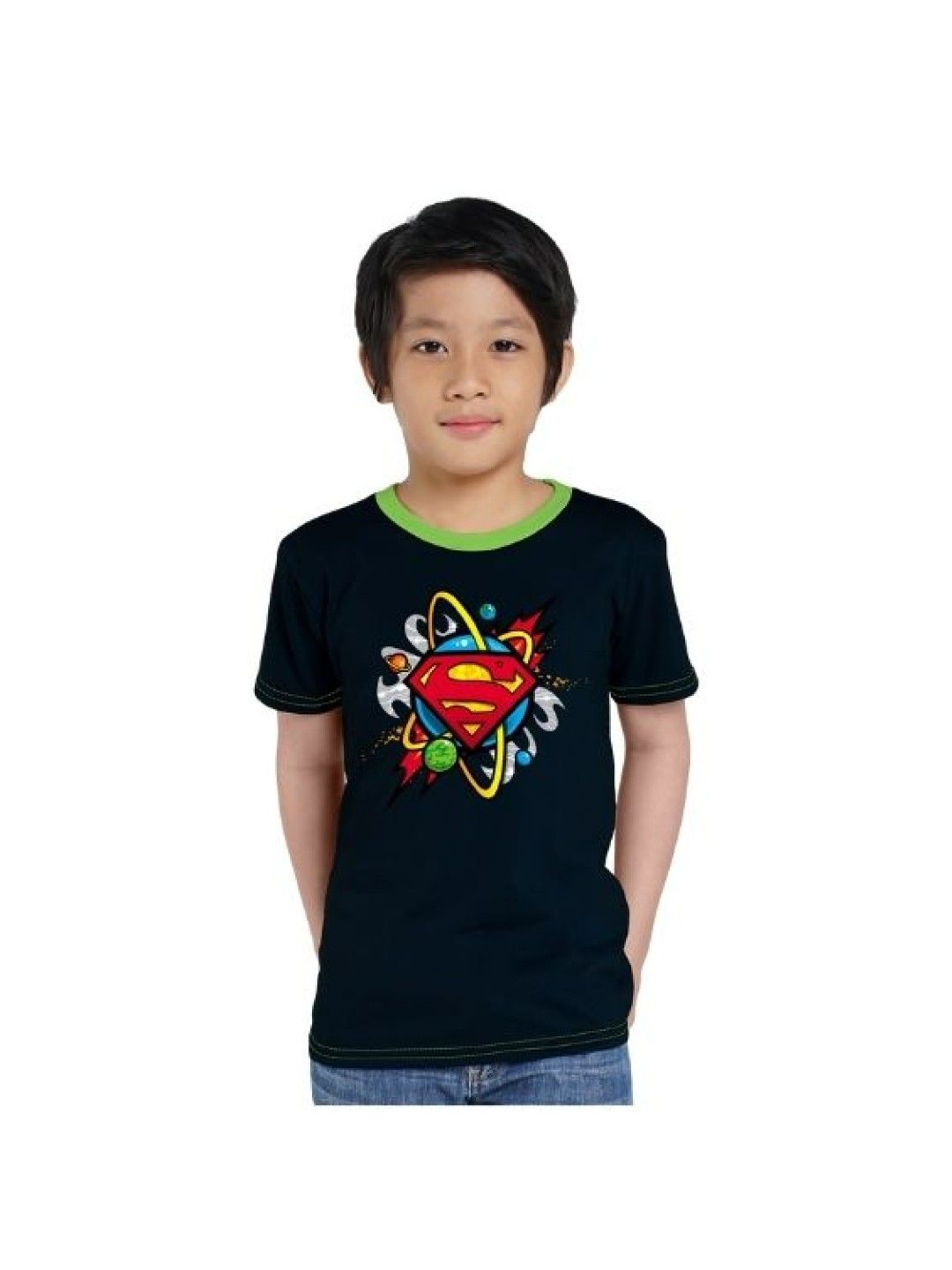 INSPI Warner Bros Superman Kids (1021-02) (Navy Blue- Image 4)