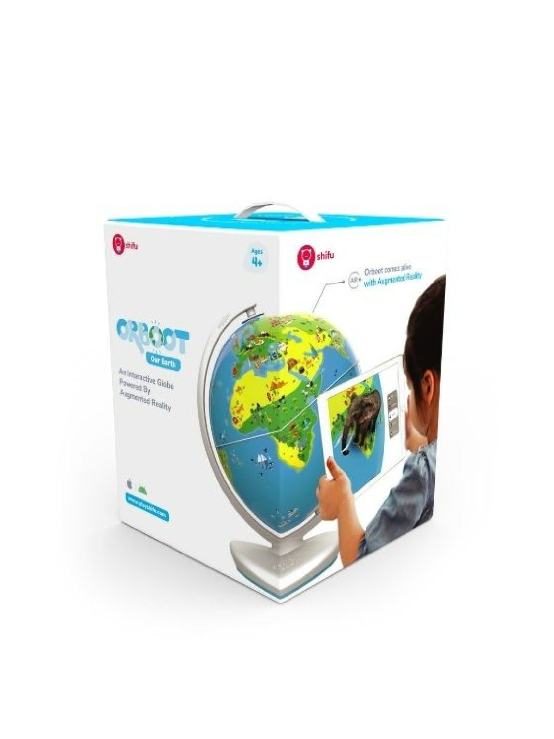 PlayShifu Shifu Orboot: Earth (The Educational AR Globe) (No Color- Image 3)