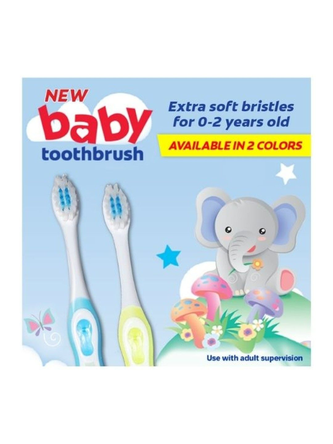 Colgate Baby Toothbrush Extra Soft (0-2 years) (Assorted) (No Color- Image 3)