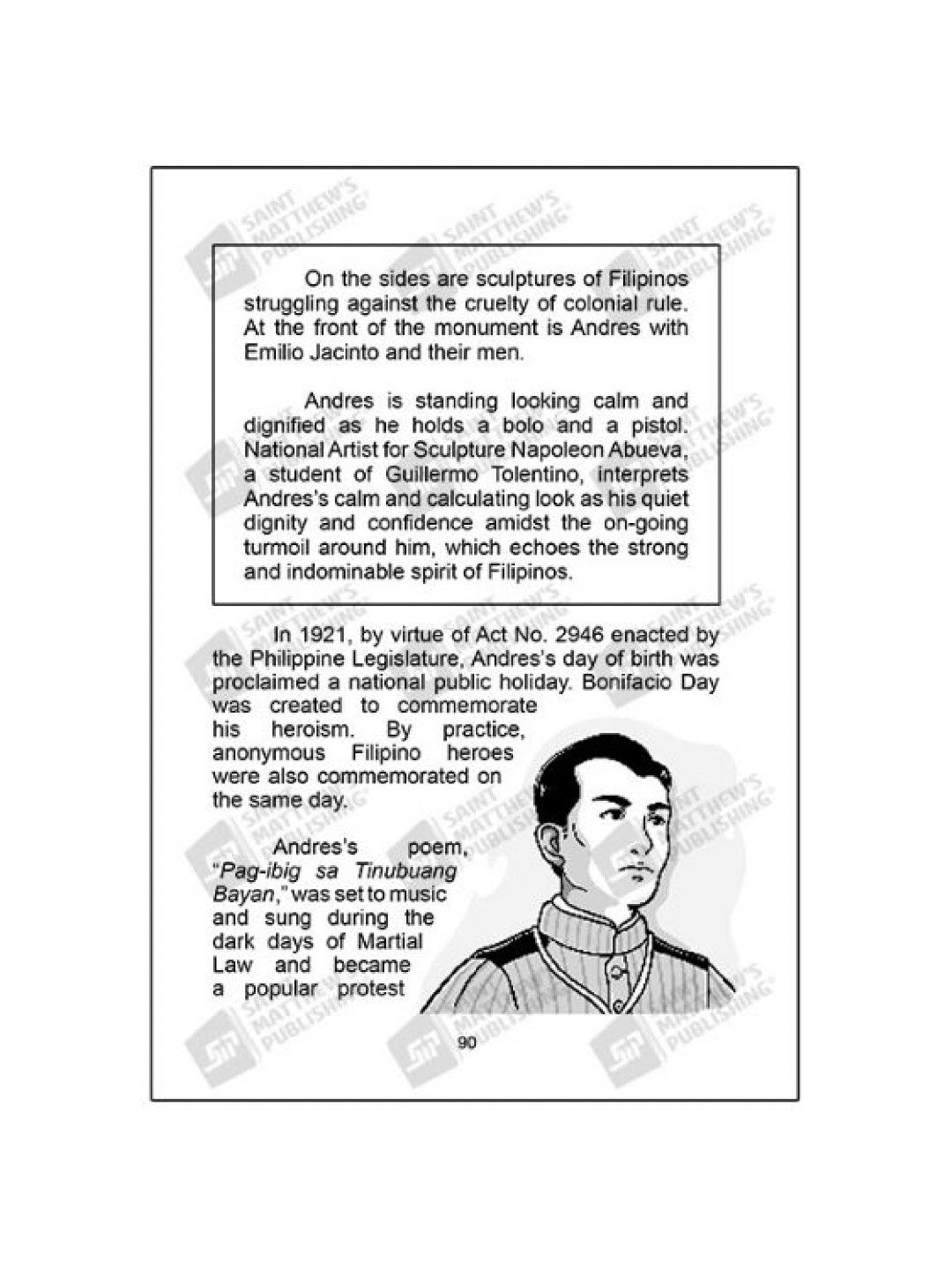 Kahel Press Bayani Biographies: Andres Bonifacio (No Color- Image 3)