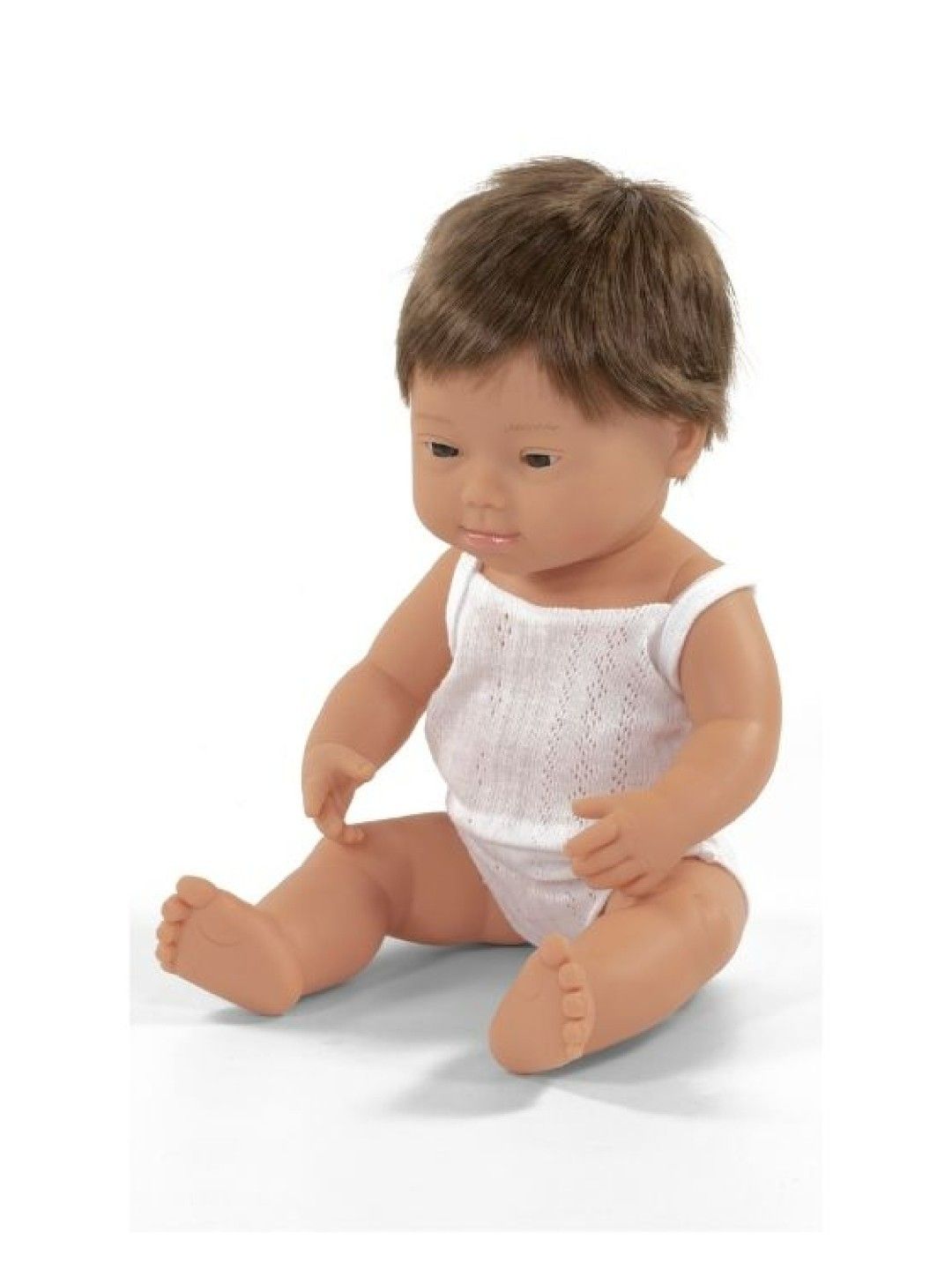 Miniland Dolls Baby Doll Caucasian Boy with Down Syndrome (38 cm) (No Color- Image 2)