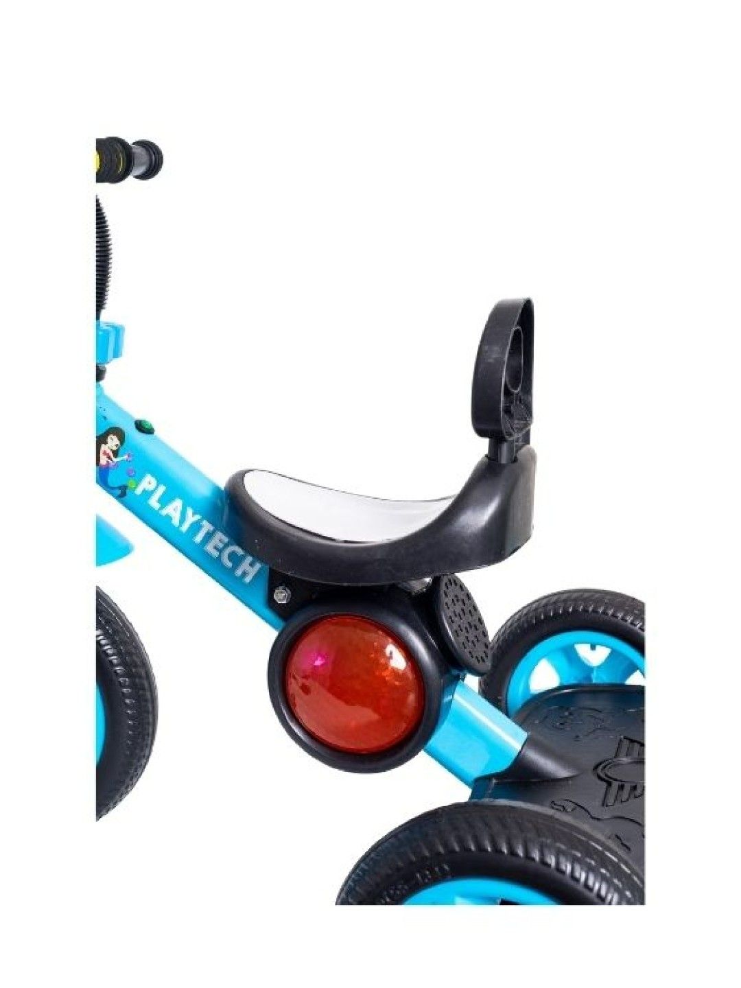 Playtech Kids Trike With Music (Sky Blue- Image 3)