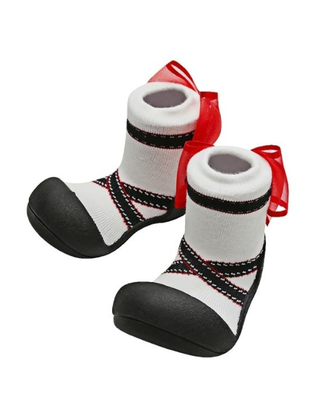 Attipas Ballet Baby Shoes (Black- Image 3)