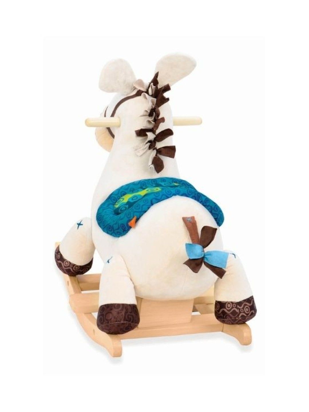 B. Toys B. Rodeo Rocker, Banjo - Wooden Rocking Horse (No Color- Image 3)