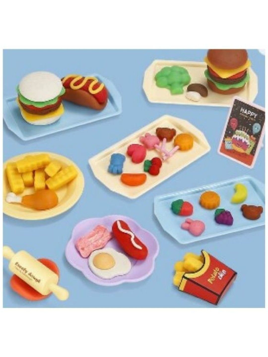 Little Fat Hugs Cake and Burger Molder (Pink- Image 2)