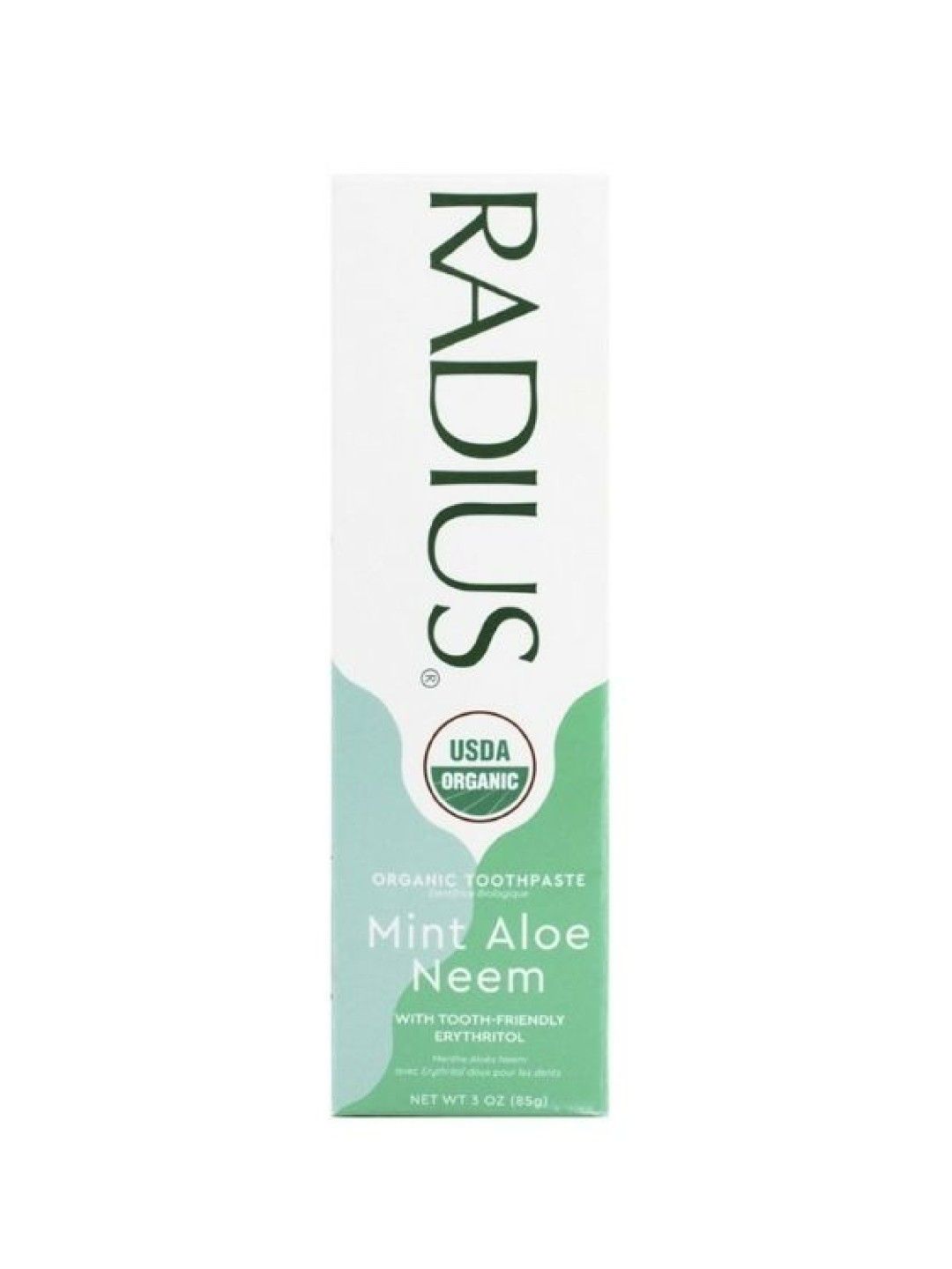 Radius Toothpaste Mint Aloe Neem (3oz) (No Color- Image 3)