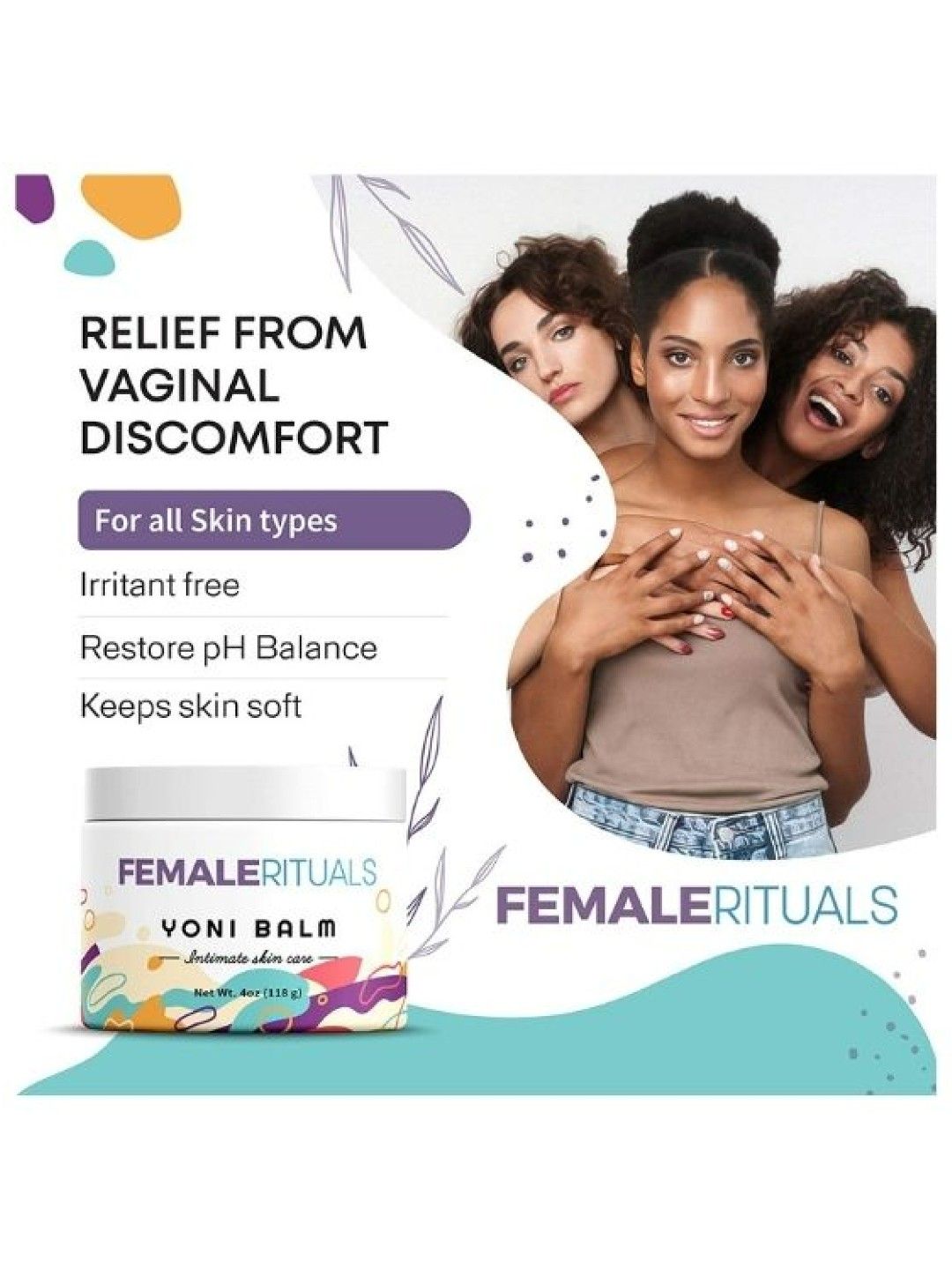 Female Rituals Yoni Balm (4oz) (No Color- Image 3)