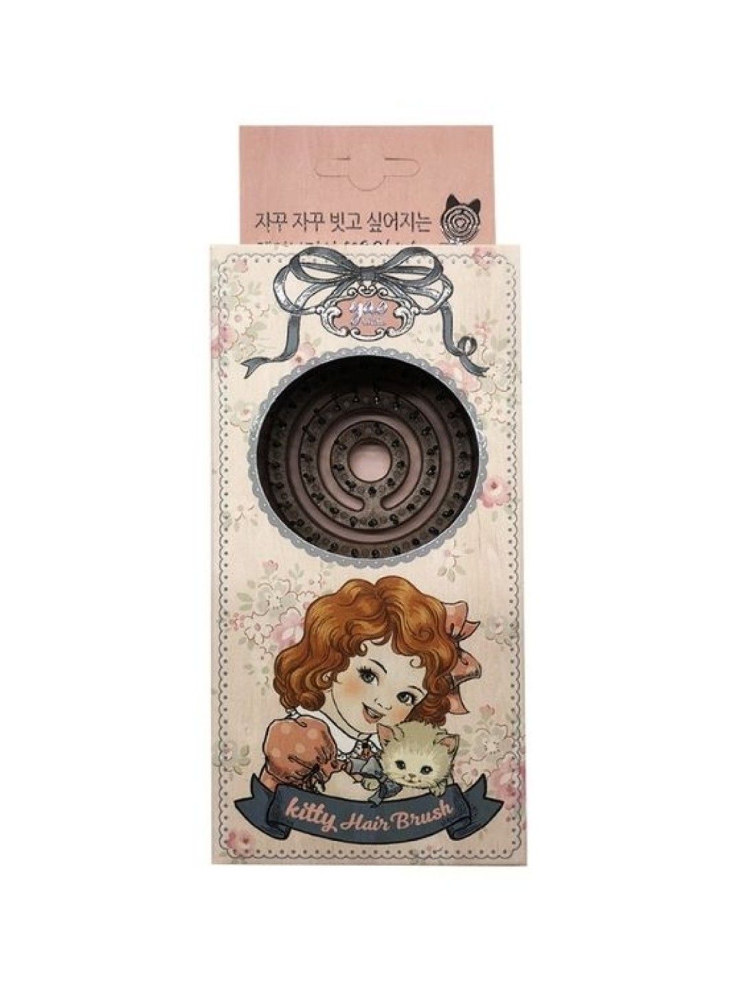 Yao Korean Hairbrush Yao Little Kitty Kids Hair Brush (For Ages 2-6) (No Color- Image 3)