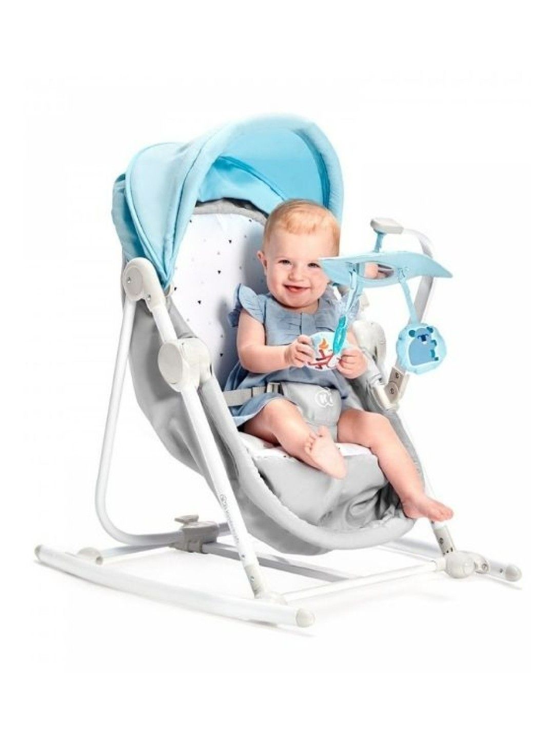 KinderKraft Unimo 5-in-1 Rocker (Blue- Image 3)