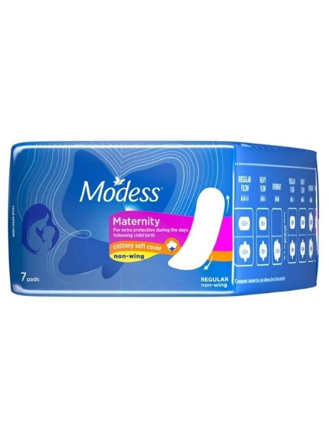 Modess Maternity Sanitary Napkins (7s) (No Color- Image 3)