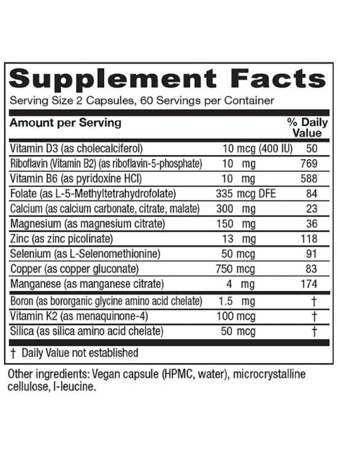 Vitanica OsteoBlend (120 Capsules) (No Color- Image 3)