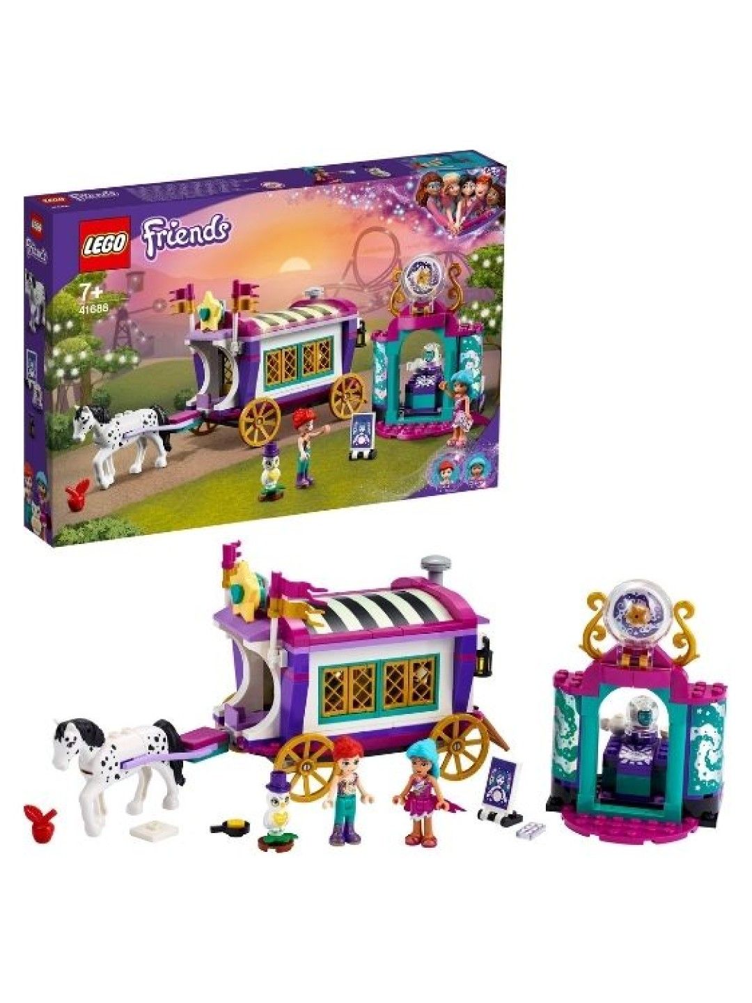 Lego Friends Magical Caravan (No Color- Image 3)