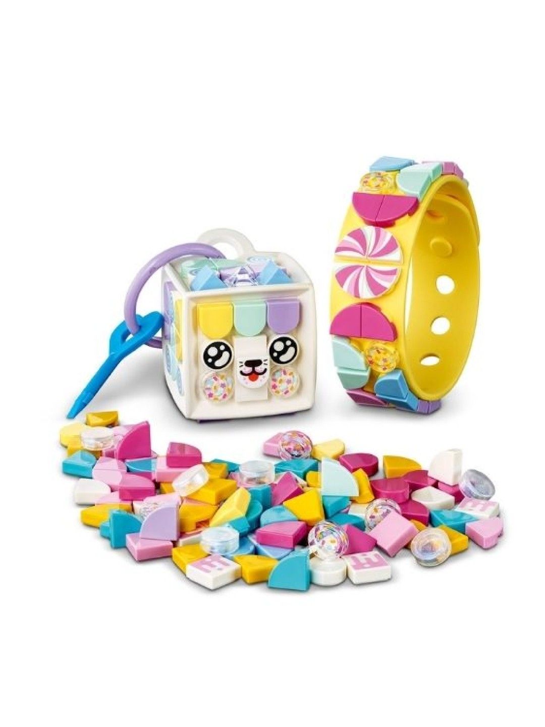 Lego Dots Candy Kitty Bracelet & Bag Tag (Top 10) (No Color- Image 3)