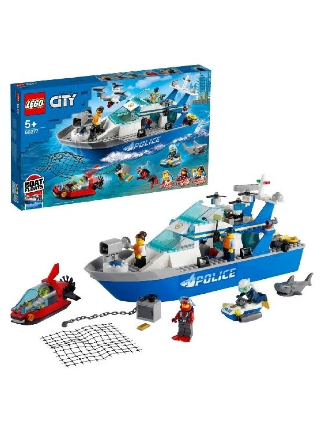 Lego patrol boat online