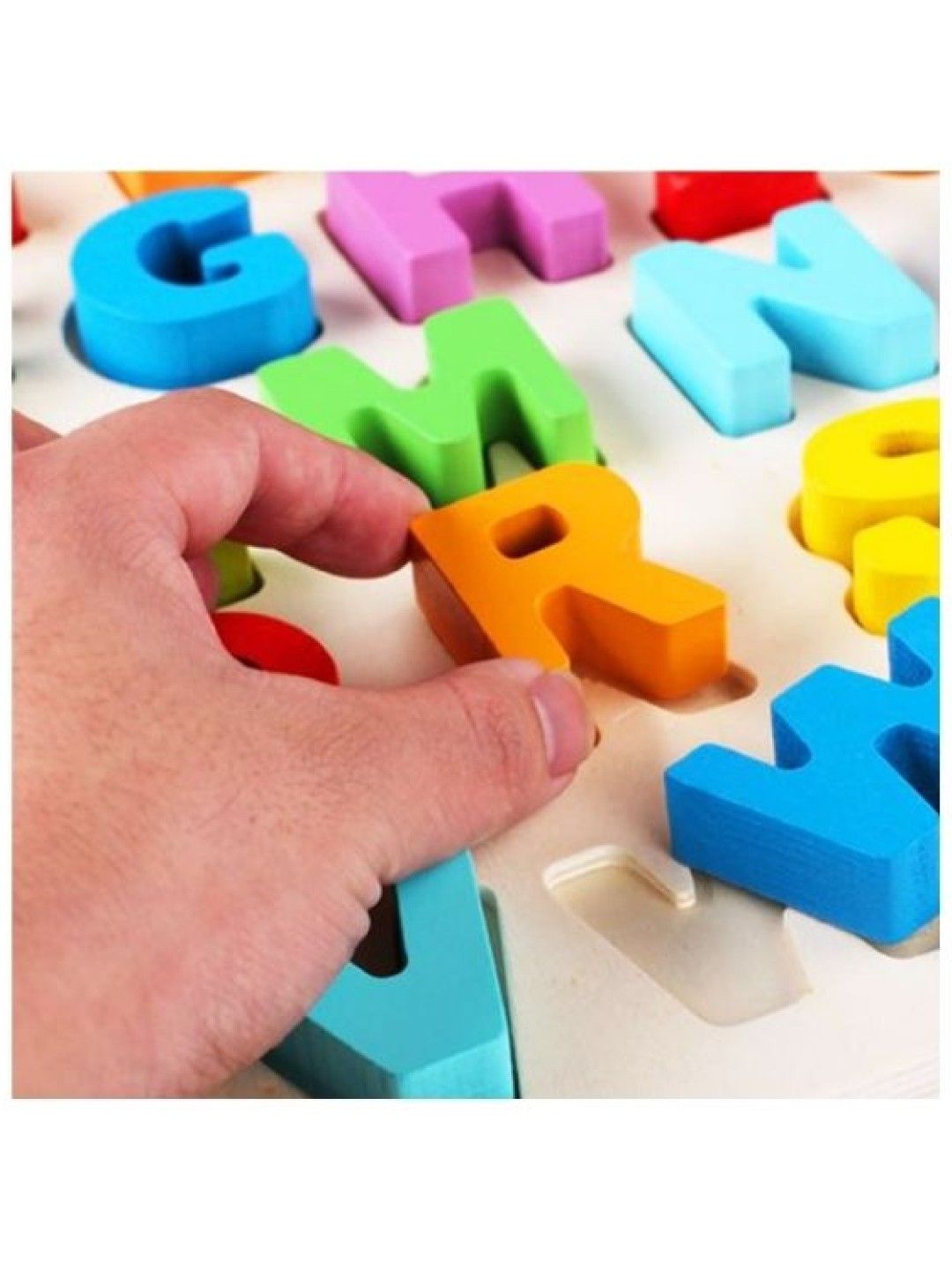 Hape chunky alphabet puzzle online